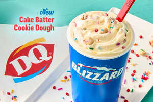 Cake Batter Ice Creams : Cake Batter Cookie Dough Blizzard