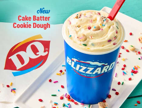 Cake Batter Ice Creams