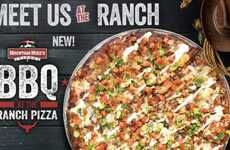 Ranch-Drizzled BBQ Pizzas