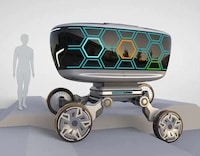 Compartmentalized Robotic Delivery Vehicles Image 5
