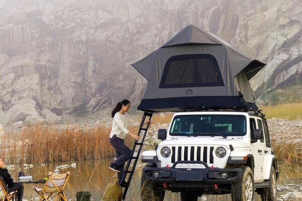 Self-Assembling Rooftop Tents
