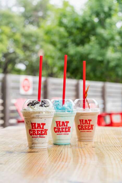 Bacon-Garnished Chocolate Shakes
