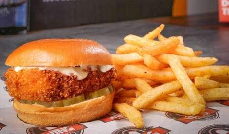 Wing Brand Chicken Sandwiches