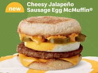 Spicy Sausage Breakfast Sandwiches
