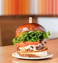 Nature-Inspired Vegan Burgers Image 1