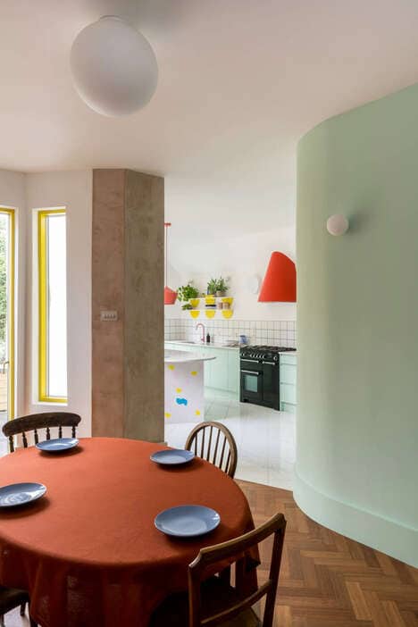 Geometric Colorful Residential Spaces