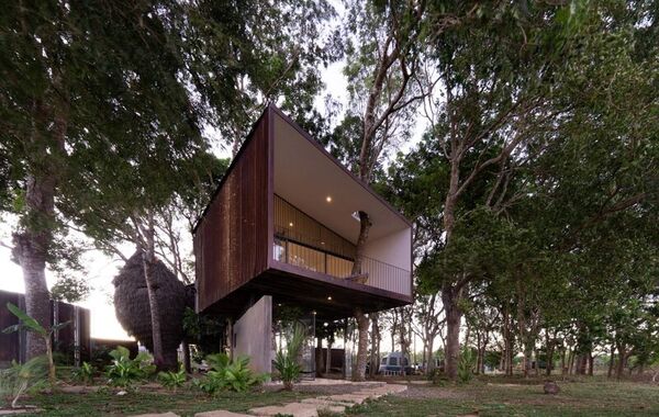Repurposed Wooden Shoreside Homes