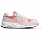 Pastel Pink Suede Sneakers Image 1