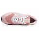 Pastel Pink Suede Sneakers Image 2