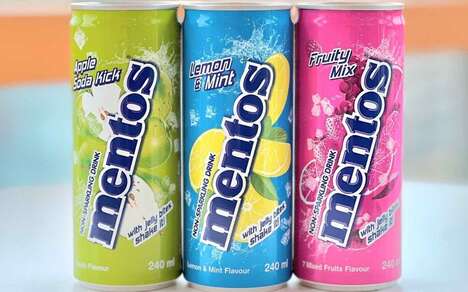 Textural Candy-Inspired Refreshments
