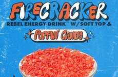 Candy-Topped Energy Drinks