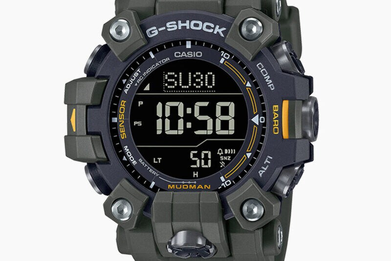 Hyper-Ruggedized Digital Timepieces : G-SHOCK Mudmaster GW-9500