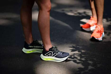 Energetic Stacked Running Sneakers