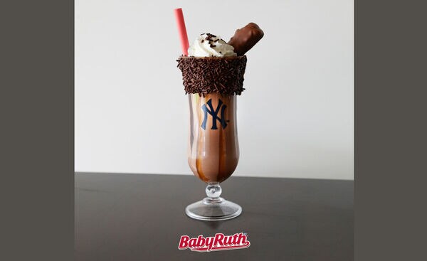 Candy Bar Baseball Milkshakes