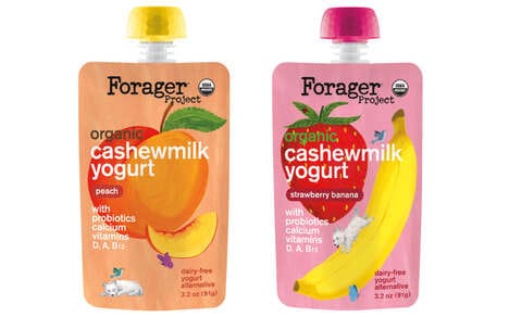 Vegan-Friendly Yogurt Pouches