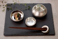 Authentic Tin Sake Cups Image 3