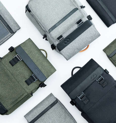 Power-Capturing Backpacks
