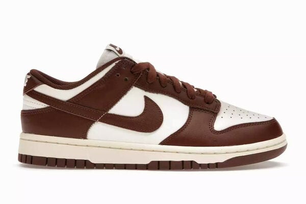 Mocha-Toned Low-Cut Sneakers