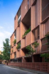 Perforated Brickwork Office Buildings Image 1