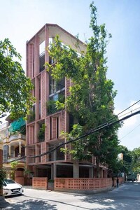 Perforated Brickwork Office Buildings Image 2