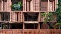 Perforated Brickwork Office Buildings Image 3