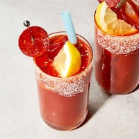 Pizza Bagel Cocktails