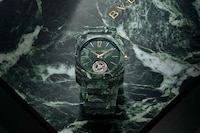 Charitable Marble-Finished Timepieces Image 1
