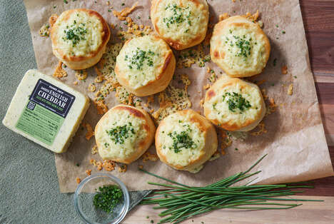Chive-Studded Cheedar Cheeses