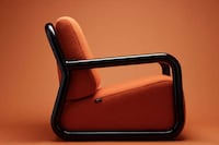 Chunky Curvaceous Lounge Chairs Image 1