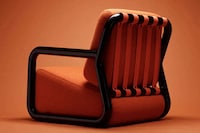 Chunky Curvaceous Lounge Chairs Image 2
