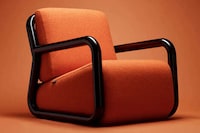 Chunky Curvaceous Lounge Chairs Image 3