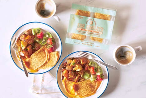 Heat-and-Eat Cheese Omelets