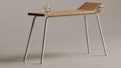Splintered Storage Console Tables