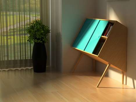 Crooked Bookcases