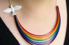 Uplifting Rainbow Necklaces