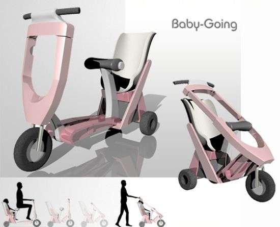 Hybrid Scooter-Strollers