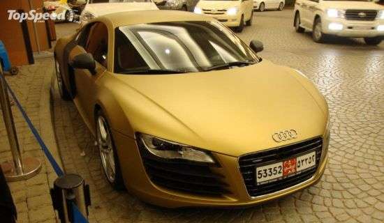 Solid Gold Supercars