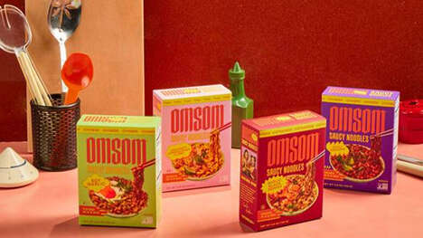Saucy Prepackaged Noodle Dishes