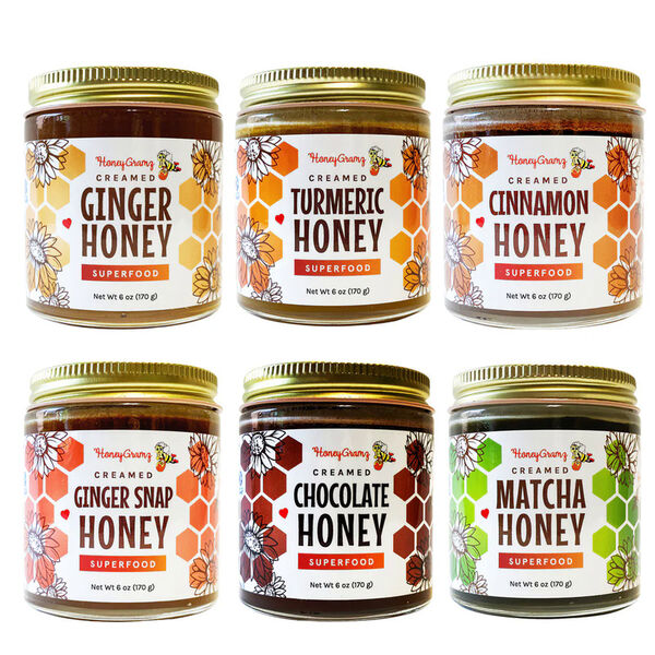 Superfood Creamed Honeys