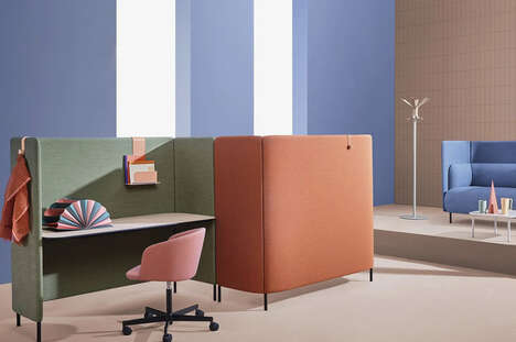 Soft-Sided Cocoon Desks