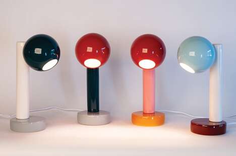 Colorful Geometric Desk Lamps