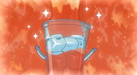 Cartoon Underdog Soda Campaigns