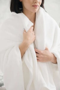 Refined Terry Bath Towels Image 7