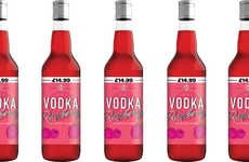 Raspberry-Flavored Premium Vodkas