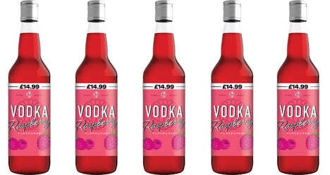 Raspberry-Flavored Premium Vodkas