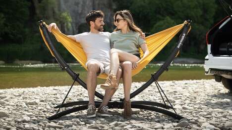 Tactical Tree-Free Hammock Stands