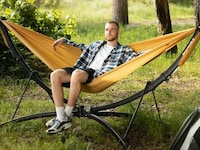 Tactical Tree-Free Hammock Stands Image 2