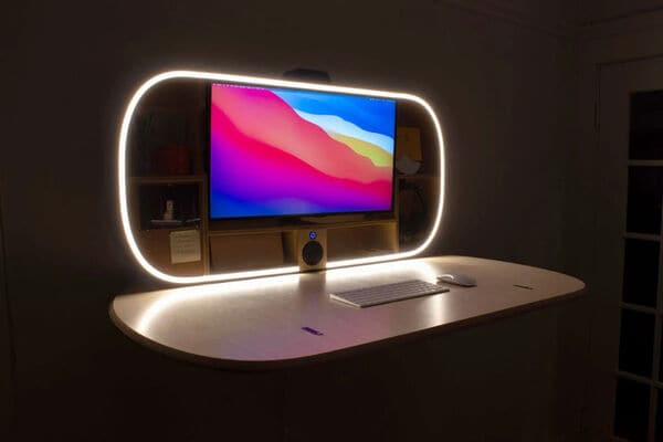 Space-Saving Foldable Desks