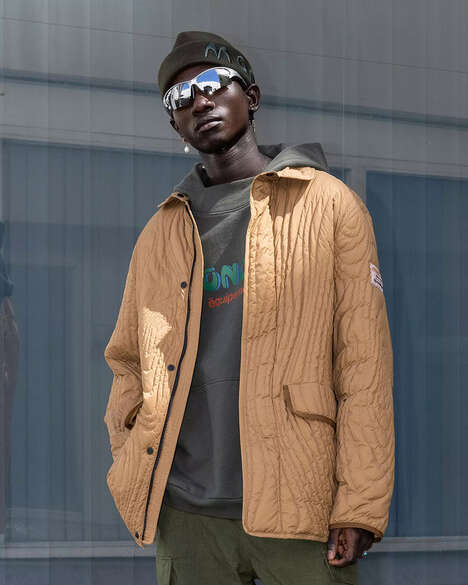 Artfully Textured Collaborative Fashion