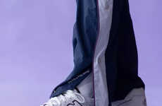 Mauve Tonal Lifestyle Sneakers